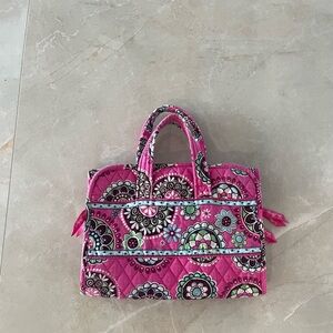 Vera Bradley Hanging Travel
Organizer Blush Pink for Makeup Jewelry Toiletries